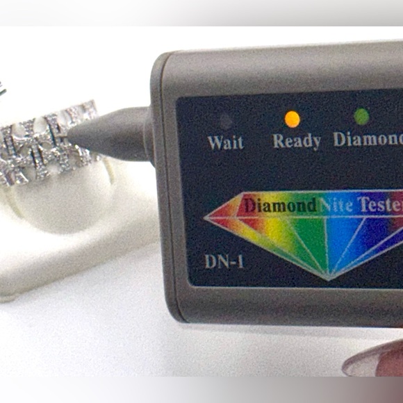 Men’s real diamond custom luxury wedding band engagement ring free appraisal HOT - Picture 5 of 5